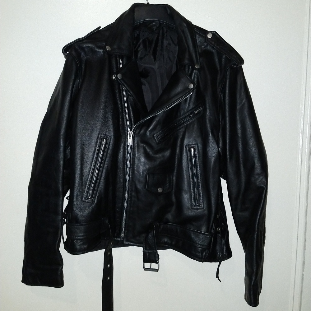 Leather Motorcycle Jacket